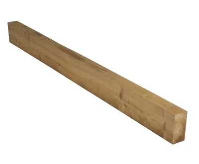 Timber Sleepers Railway Sleepers Treated Wooden Sleepers 200x100mm 8x4 250x125mm • £85.38