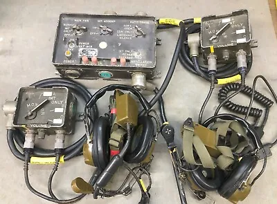 Vic-1 Military Vehicle Intercom Set 2 Stations Tested • $525