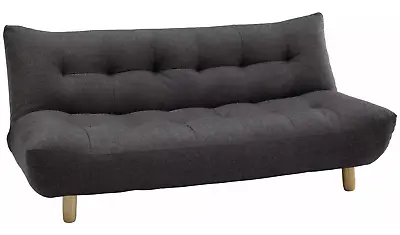 Habitat Kota 3 Seater Fabric Clic Clac Sofa Bed - Charcoal • £515