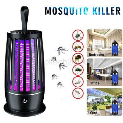 £8.89 • Buy Mosquito Killer Lamp Electric Rechargeable Zapper Bug Fly Insect Trap UV Light