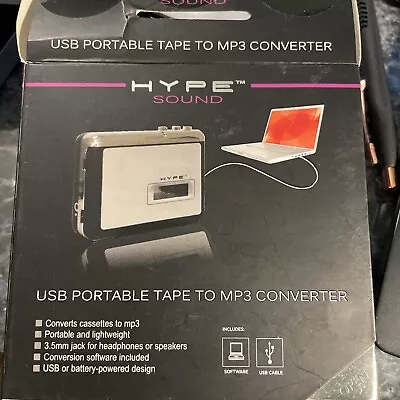  Hype   Portable  USB Tape To MP3 Converter... NEW! • $10