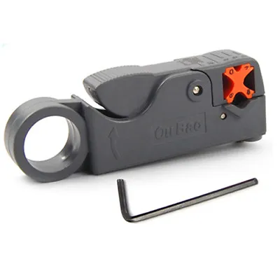 £3.99 • Buy Rotary Coaxial Coax Cable Cutter Stripper Tool For RG58 RG6 RG59 Lead Insulation