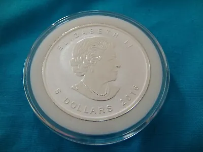 2016 Canada 1 Oz PANDA Privy Mark Maple Leaf Silver $5 Coin  .9999 Fine$^^::$ • $37.75