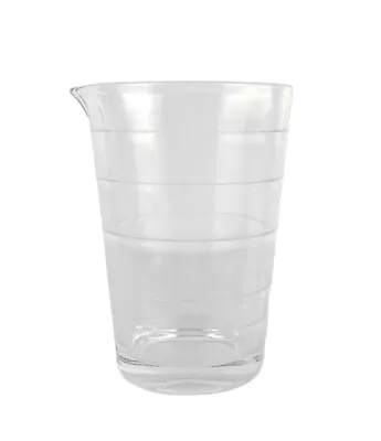 Vintage Glass Beaker Measuring Cup With Pour Spout 8 Oz Graduated • $16.99