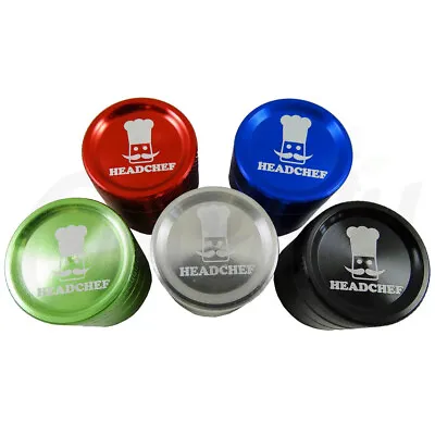 Headchef Grinder 30mm Tobacco Herb 4 Piece Metal Premium Classic Shredder • £9.99