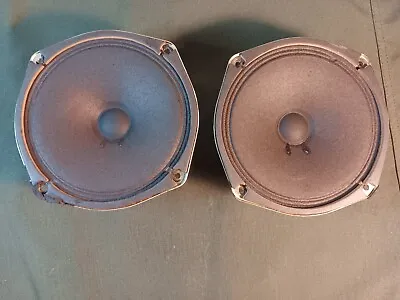 Pair Vintage 70's Shigoto (仕事) ALNiCo 6  Speakers Tested 7.3/7.2 Ohms 10-06-126 • £36.16
