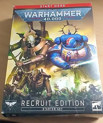 Warhammer 40K Recruit Edition Miniatures Starter Set - BRAND NEW UNOPENED 40-04 • £70