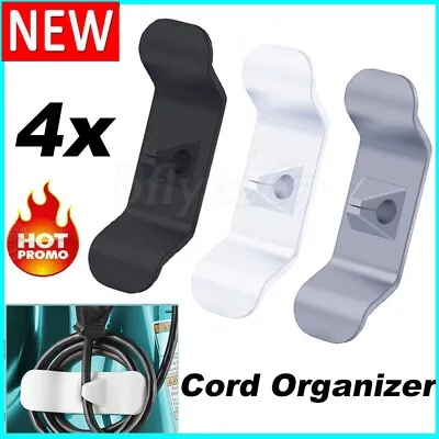 £2.02 • Buy 4Pcs Cord Organizer Tidy Wrap Cord Holder Cord Wrapper For Kitchen Appliances
