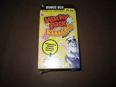 2008 Topps Wacky Packages Flashback Sealed 6 Pack Bonus Box *** NEW SEALED *** • $29.99