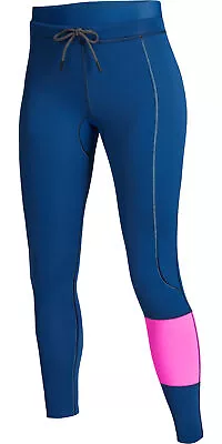 Mystic Womens 2024 Lunar 2mm Wetsuit Trousers - Summer Blue • $101.34