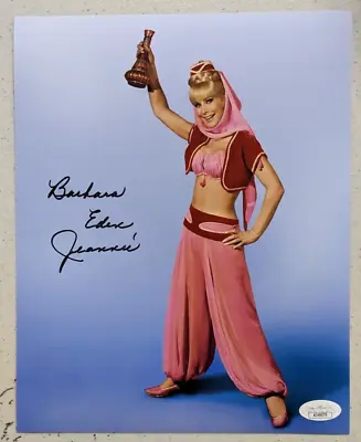 BARBARA EDEN Signed 8x10 PHOTO I Dream Of Jeannie Autograph BAS JSA COA I • $79.20