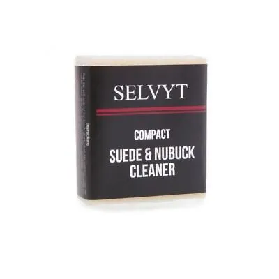 £6.50 • Buy Selvyt Compact Suede & Nubuck Cleaner Block For Shoes Boots And Leather Goods