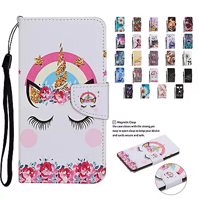 For Redmi Note 11/10 Pro/10S/9T/8t Magnetic Flip Wallet Case Leather Stand Cover • $13.74