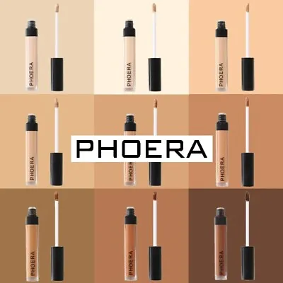 £3.50 • Buy Phoera ®  Concealer Foundation Full Coverage Conceal Matte Brighten Long Lasting
