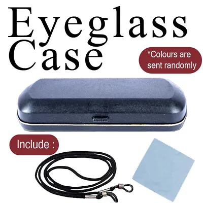 $11.89 • Buy Eye Glasses Case Hard Box Sunglasses Container Student Protector Holder