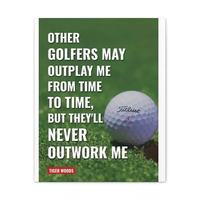 Swing Into Success | Inspirational Golfer Motivational Quotes For Golf Lovers • $29.99