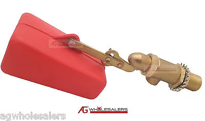 1/2  Float Valve Solid Brass - Water Trough Automatic Horse Dog Cattle Bowl Tank • $14.90