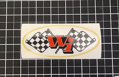 Large Webco Oval Vinyl Decal Vintage Motorcross VMX AHRMA • $12