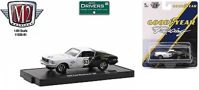 M2 Machines 1:64 Auto-Drivers R81 - Goodyear Racing 1968 Ford Mustang GT 390 • $8.99