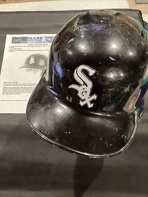 2015 Chicago White Sox Game Worn Batting Helmet Avisail Garcia Mears COA • $159.99