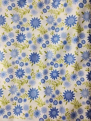 B1 Moda Quilting Fabric Blue Floral  Honey Honey  44 X2.5 Yards • $10.99