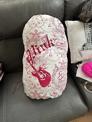 Victoria Secret Pink Rare Guitar & Doggie Queen Comforter With Rare Laundry Bag • $850