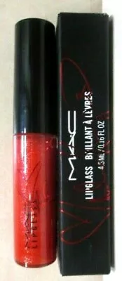 M.A.C Lipglass Limited Edition Viva Glam Miley Cyrus 2 (Orange Red) Lipgloss • $12.95