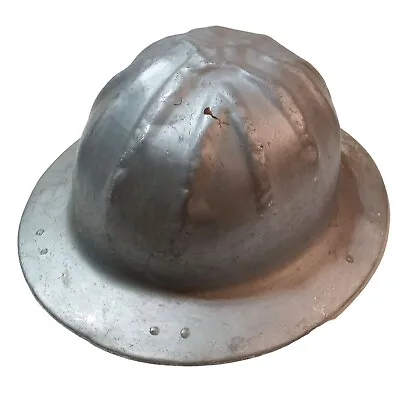 Vintage McDonald Metal Aluminum Hard Hat Cap Helmet Logging Mining Collectible R • $63.99