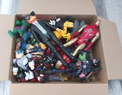 Large Collection Of Superhero Action Figure's In Very Good Condition Great Lot. • £4.99