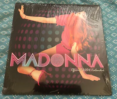 Madonna Confessions On A Dance Floor 2006 Calendar New & Sealed 12”x12” • $39.99