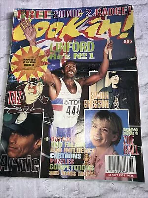 £4.99 • Buy Look In 11 September 1993 Arnold Schwarzenegger, Dan Falzon