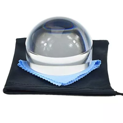 YOCTOSUN 3 Inch Acrylic Dome Magnifier 5X Paperweight Reading Magnifying Glas... • $26.25