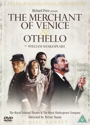 The Merchant Of Venice / Othello [DVD] - DVD  78VG The Cheap Fast Free Post • £25.89