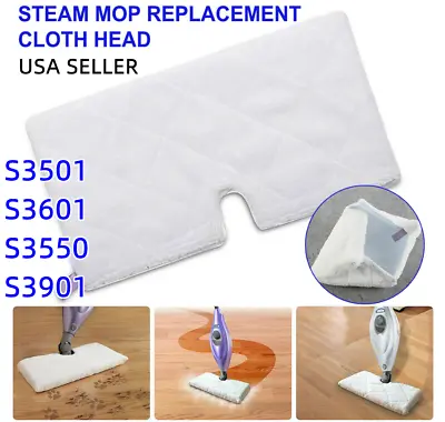 Washable Replacement Cleaning Pads For Shark Steam Mop S3501 S3601 S3550 S3901 U • $9.99
