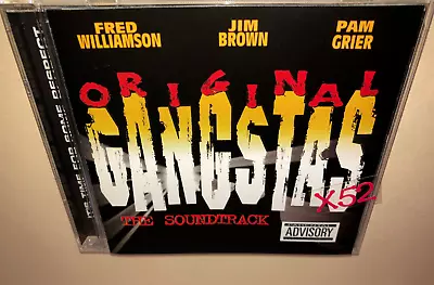 Original Gangstas CD Soundtrack Ice Cube Spice 1 Dino MC Ren Mobb Deep Facemob • $14.99