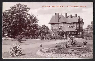 Postcard Fulham London The Park Gardens Refreshment House By Charles Martin 702 • £6.99