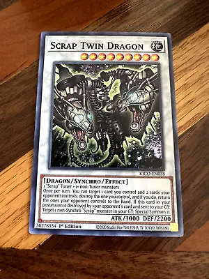 Scrap Twin Dragon KICO-EN038 1st Edition Super Rare NM + BONUS • $1.49