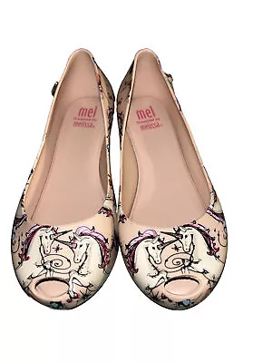 Mel Dreamed By Melissa Unicorn Ballet Style Shoe Size 11 Youth • $5