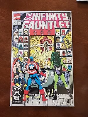 The Infinity Gauntlet #2 (Marvel Comics August 1991) Excellent Condition • $25