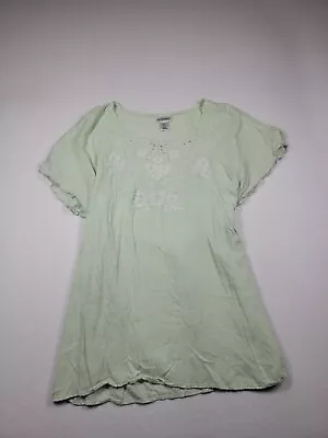 Motherhood Maternity Small Green Women's Top Blouse Shirt • $8