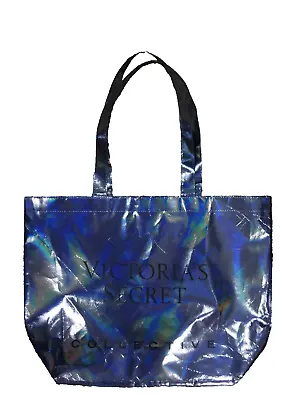 Victoria's Secret Pink Logo Iridescent Reusable Eco Tote Gym Beach Shopping Bag • $1.99