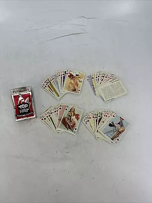 Top Hat Playing Cards Featuring Gil Elvgren Pinup Girls 52 Cards & 2 Jokers READ • $107.99