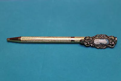 Vatican Library Collection Gold Tone Pen With St. Patrick Cameo • $10