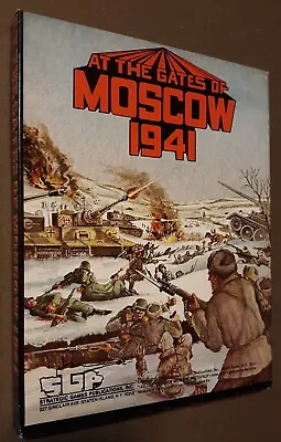 $295 • Buy At The Gates Of Moscow By STP Strategic Games Publications Apple II,IIe,IIc,IIgs