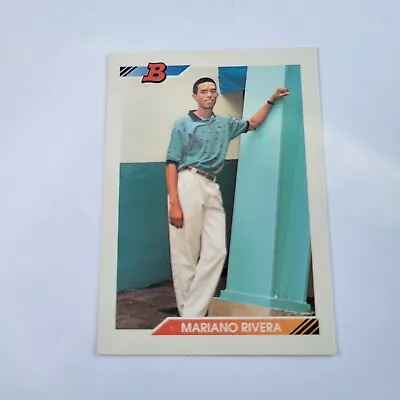 1992 Bowman - E At Bottom Left Corner #302 Mariano Rivera (RC) • $5.50
