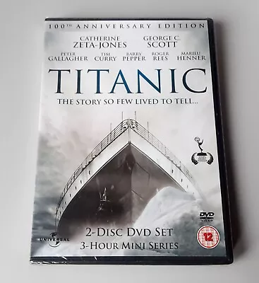 Titanic DVD: 2 Disc Set: TV Mini Series: Catherine Zeta-Jones: New & Sealed • £6.30