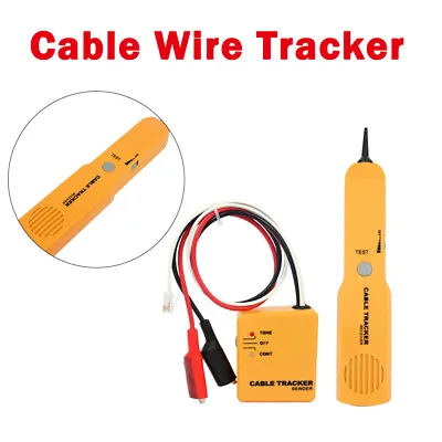 £21.18 • Buy RJ11 Network Tester Tracker Tone Generator Wire Probe Line Finder Cable Test