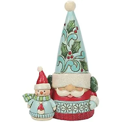 $37.99 • Buy Jim Shore Heartwood Creek Wonderland Gnome & Snowman Figurine 5.12 Inch 6011690