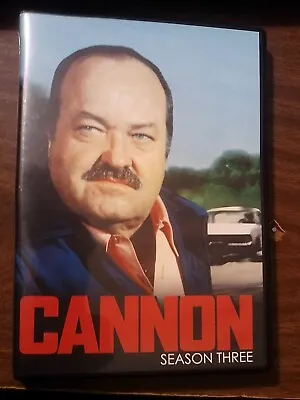 $24.95 • Buy Cannon~season 3~1973-74 Vg/c 6 Disc Dvd~william Conrad David Hedison J. Vernon
