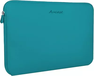 Teal Aucase Laptop Sleeve For 13-14 Inch Notebook Chromebook MacBook Laptop  • £7.99